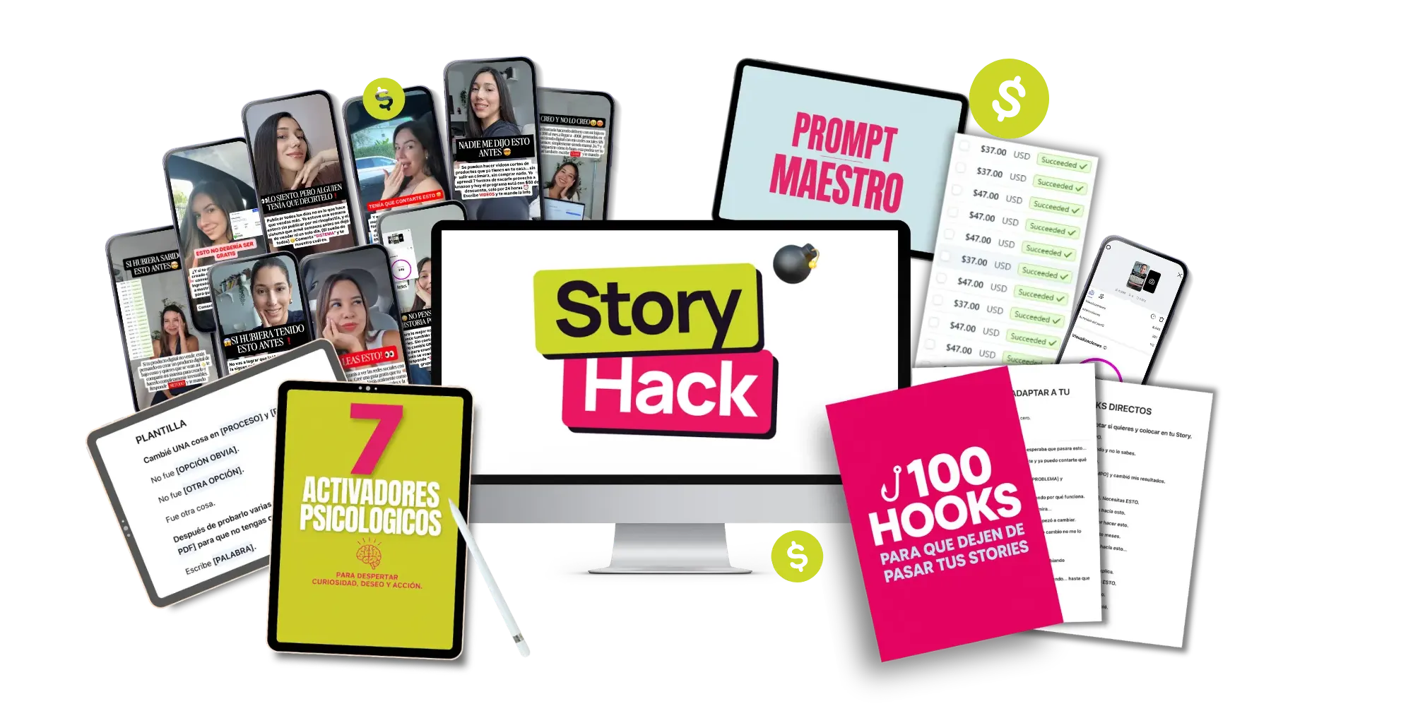 Story Hack — todo lo que incluye el curso